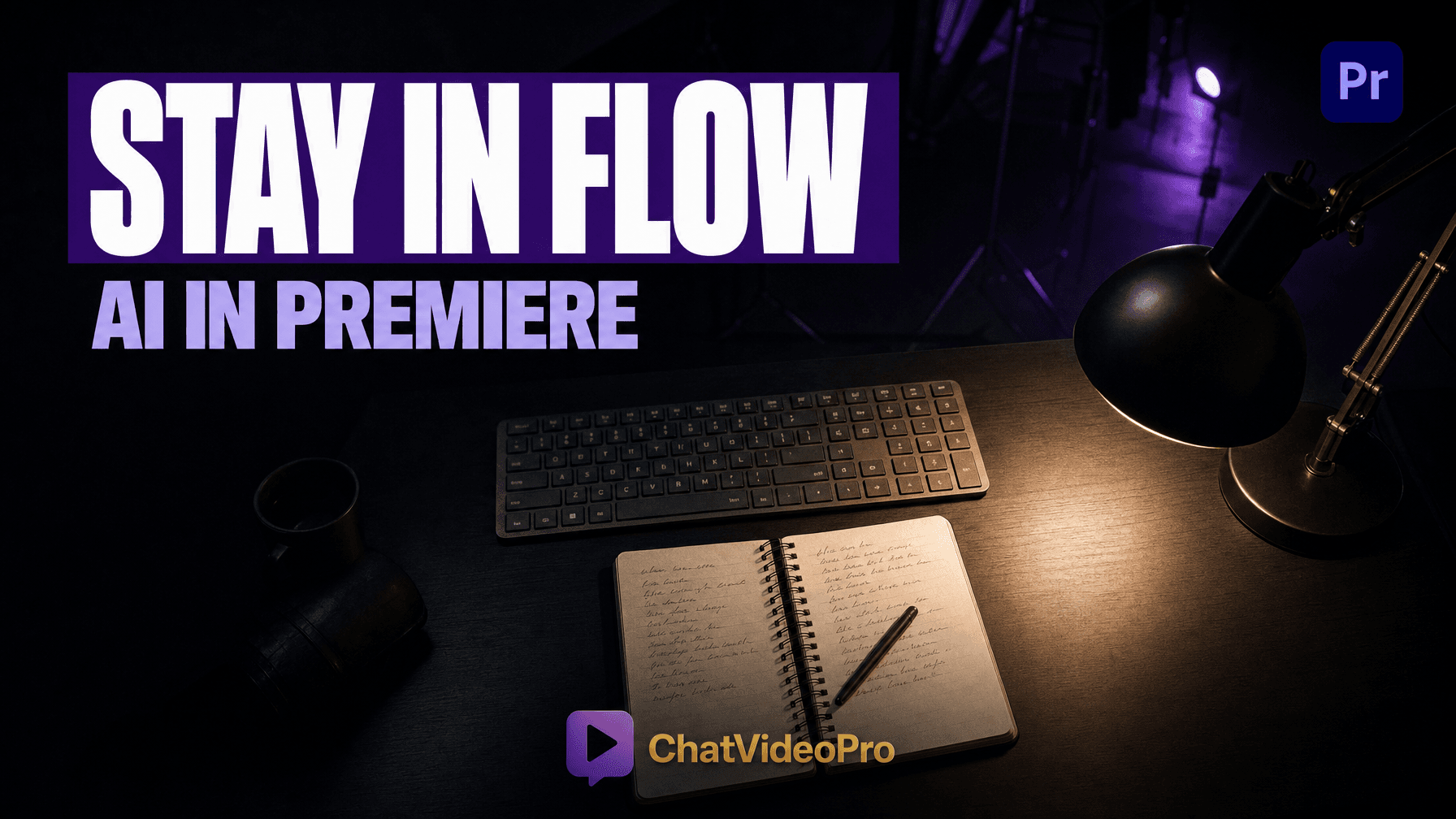 Chat Video Pro blog: premiere pro ai editing workflow creative flow